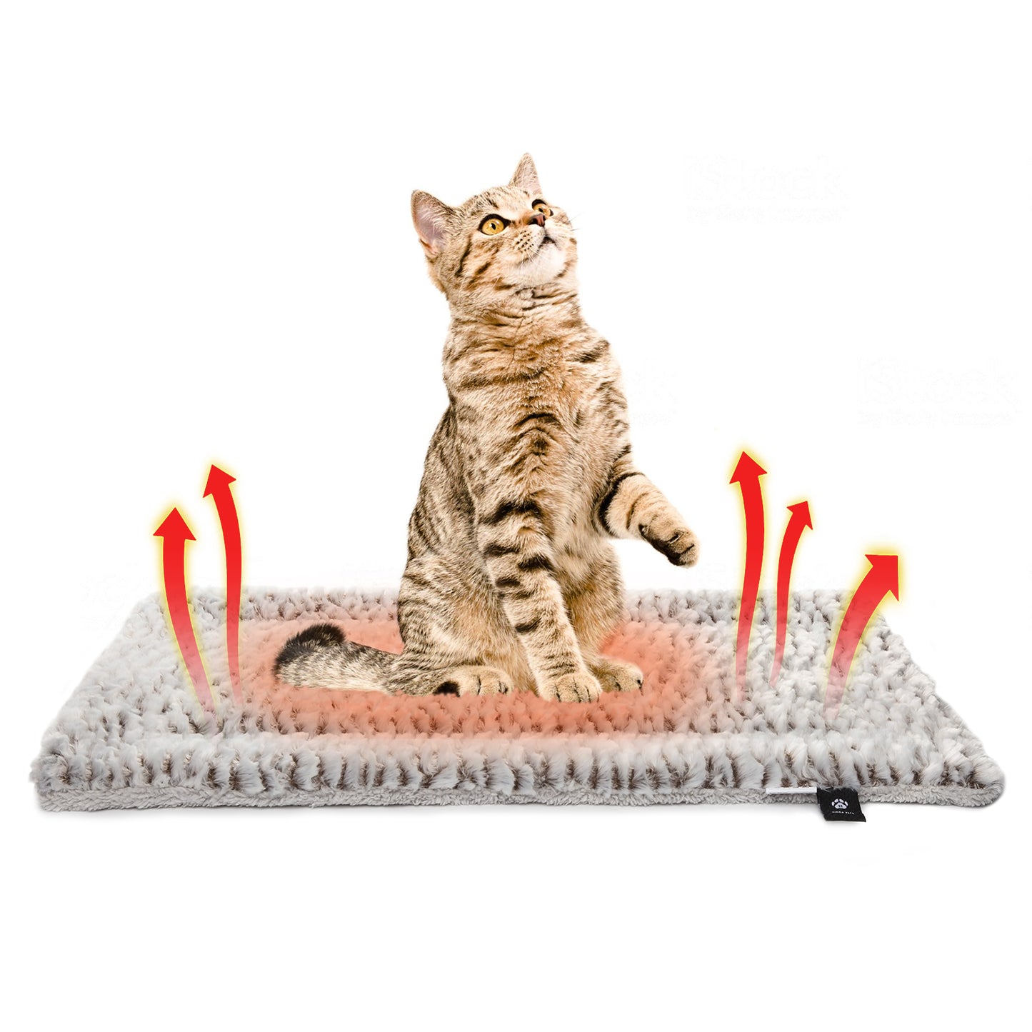 Reversible Self-Heating Pet Pad