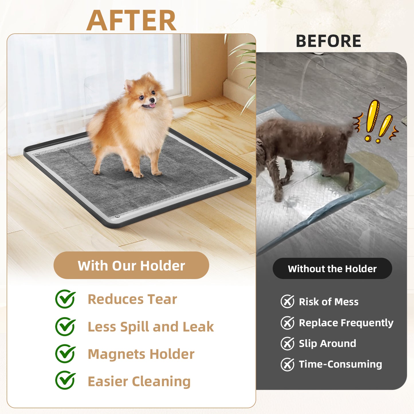Dog Pee Pad Holder