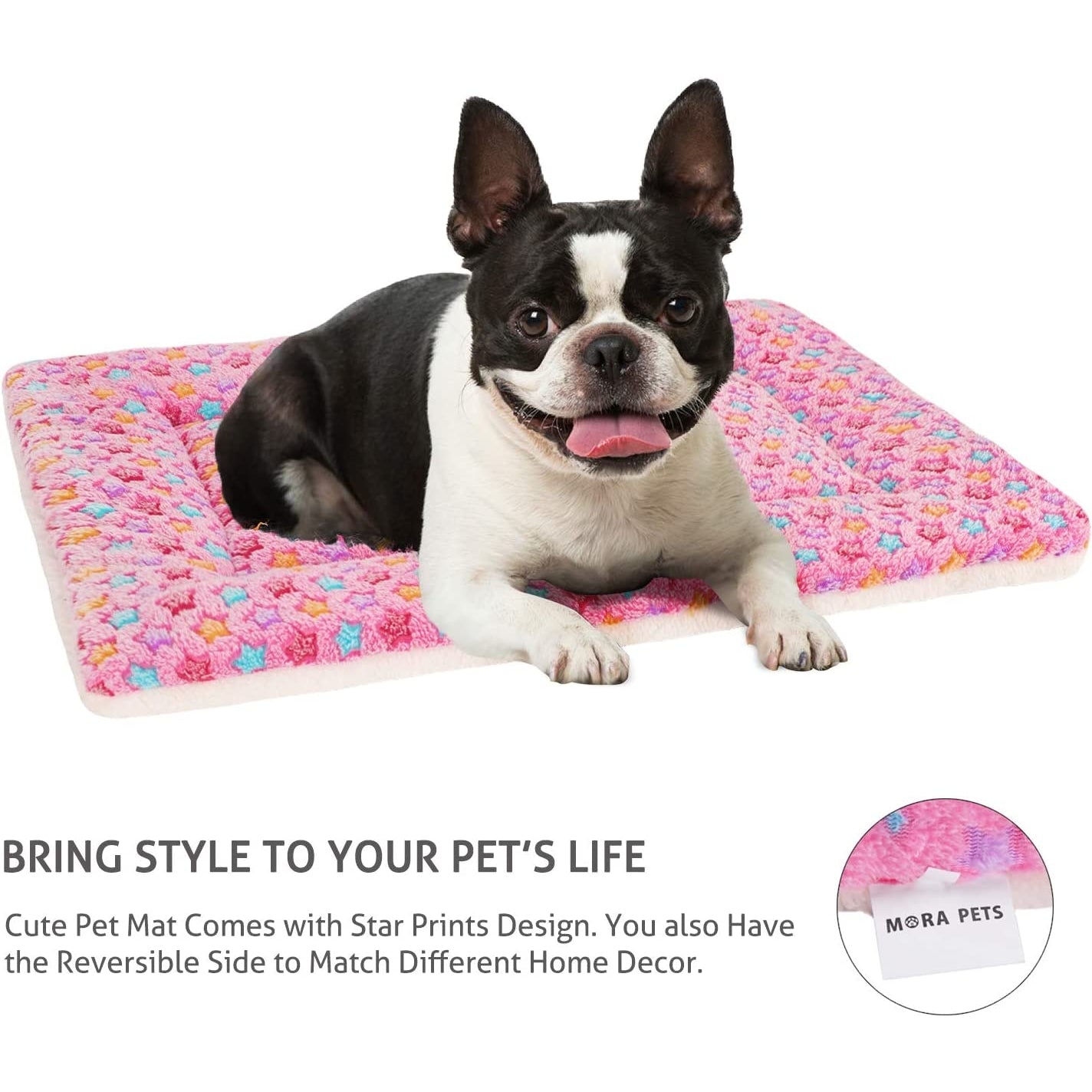 Reversible Dog Crate Bed