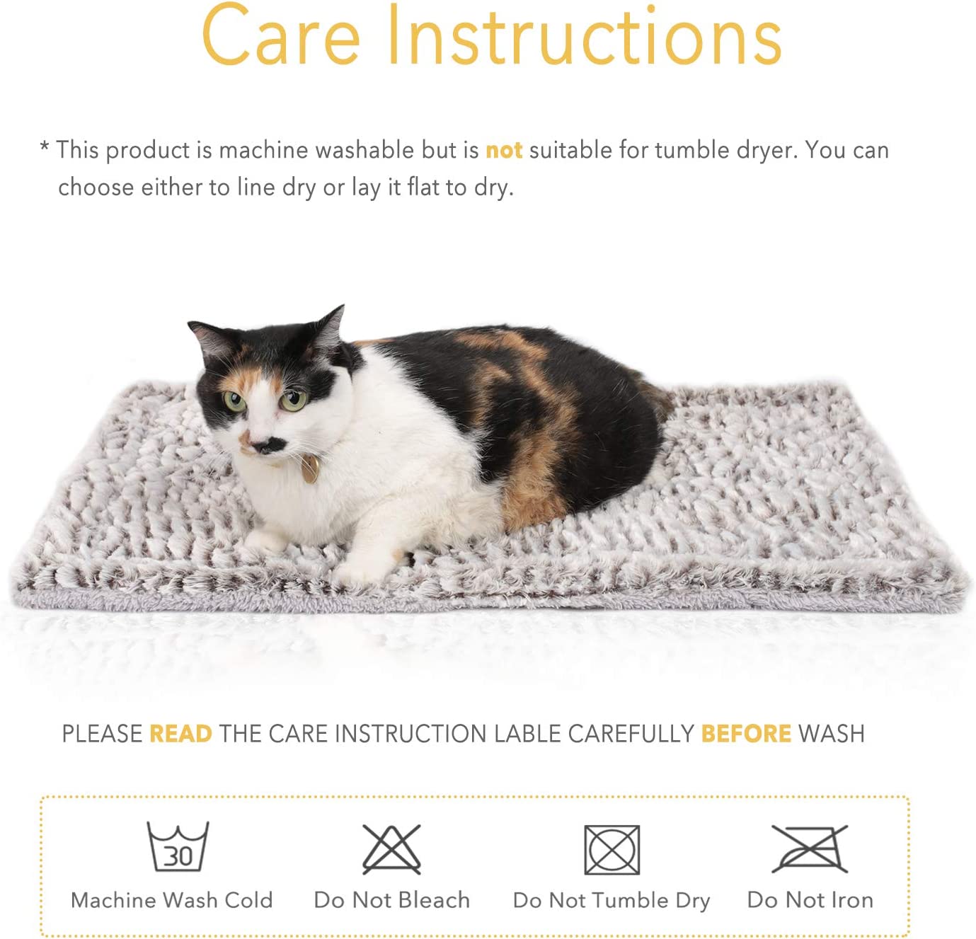Reversible Self-Heating Pet Pad