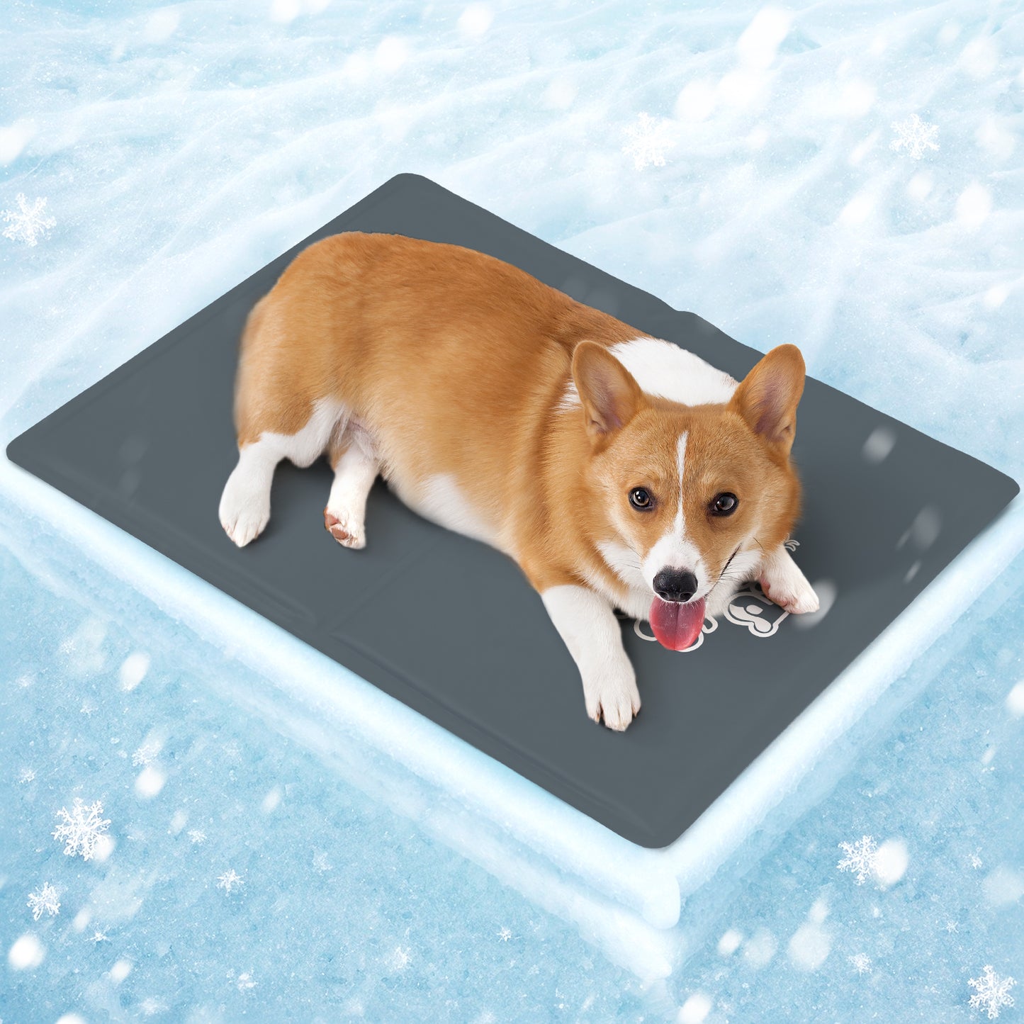 Cute Dog Cooling Mat