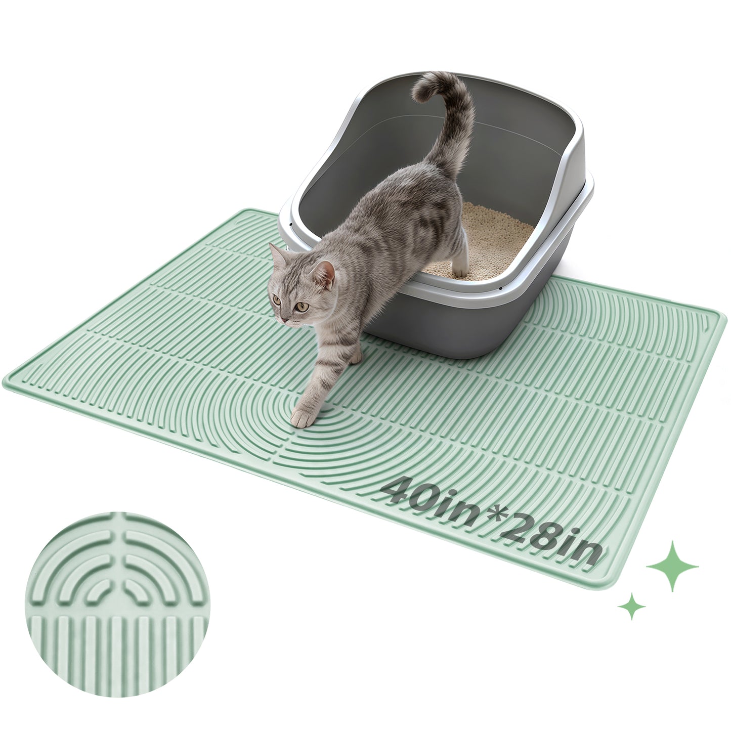 Cat Litter Box Mat