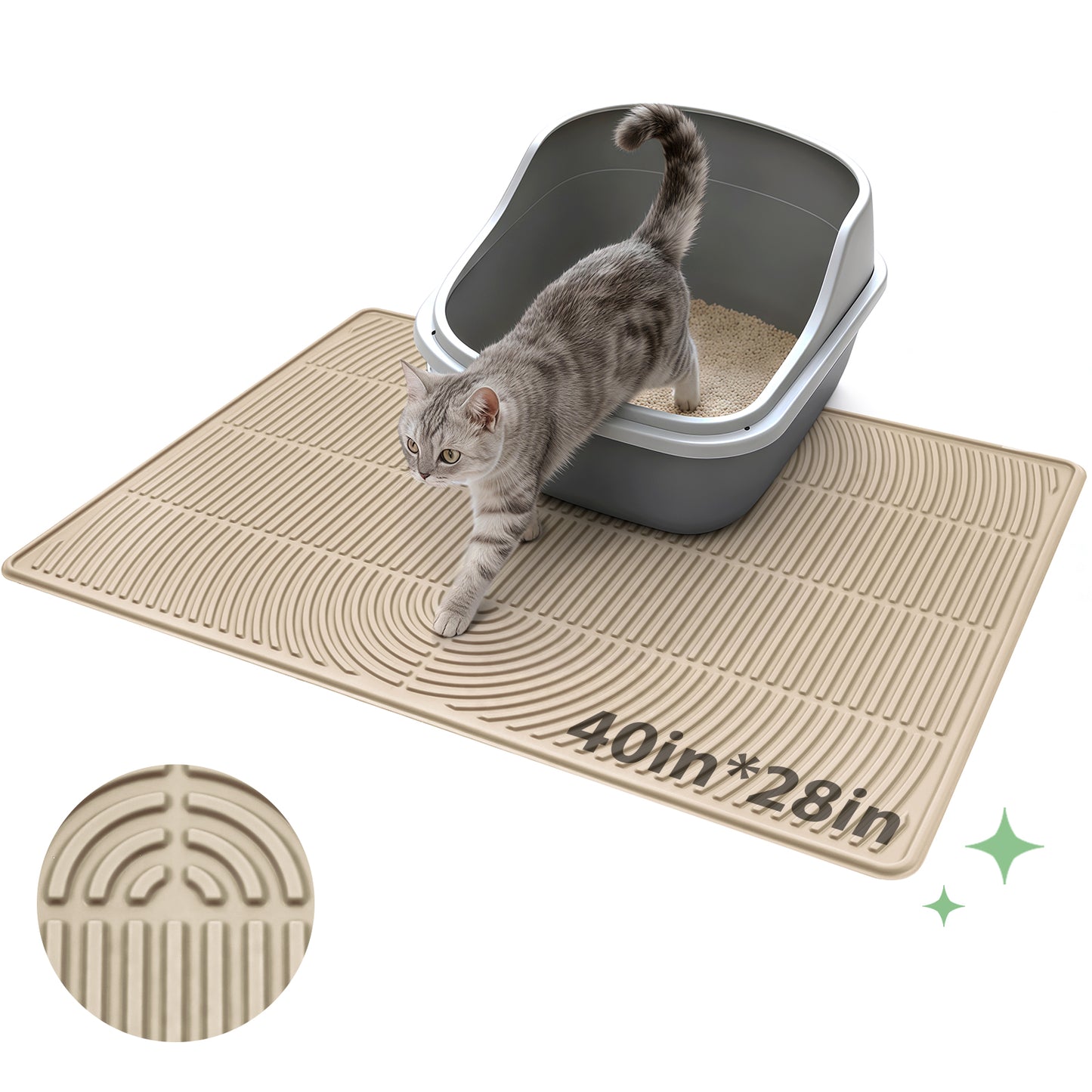 Cat Litter Box Mat