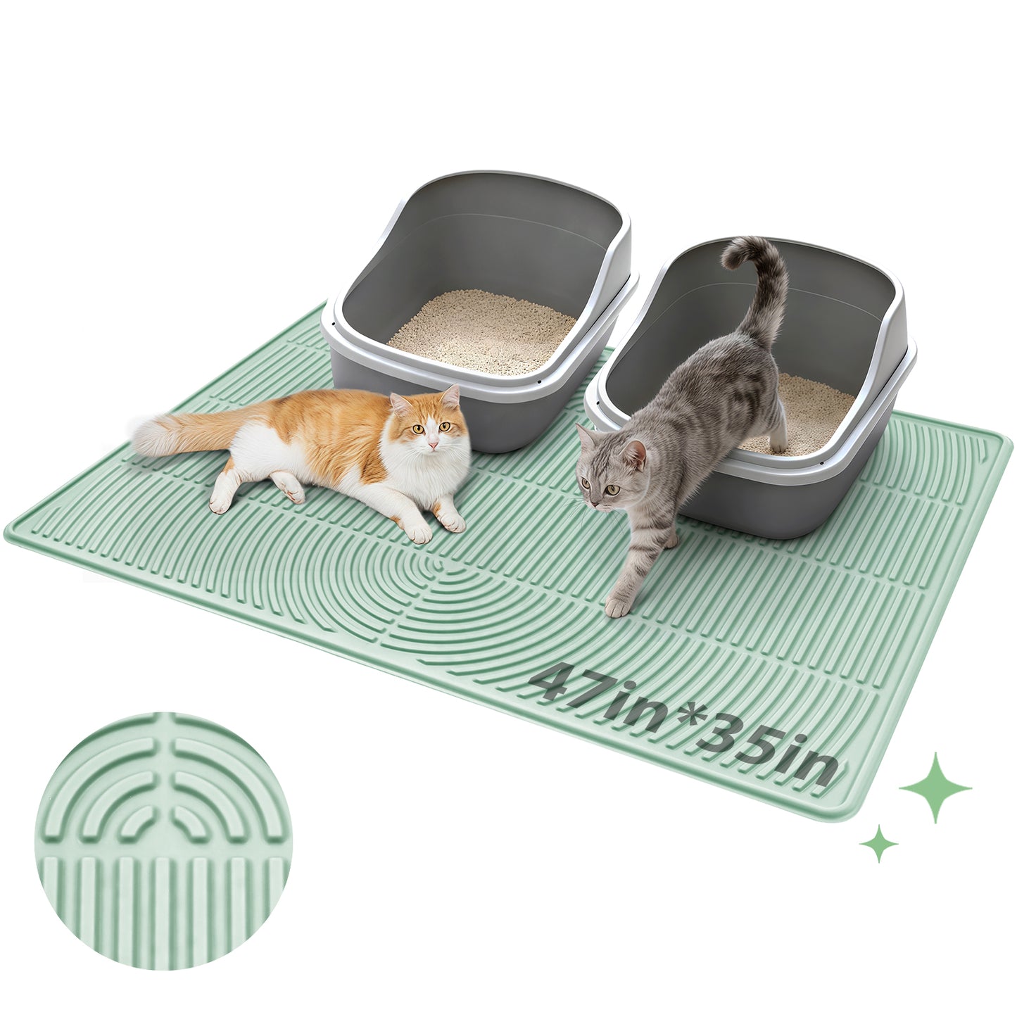 Cat Litter Box Mat