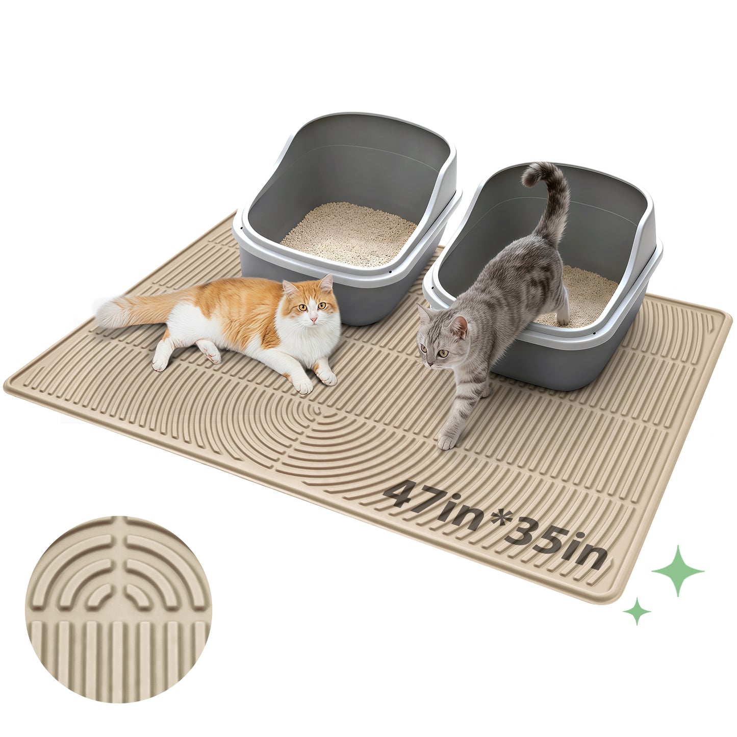 Cat Litter Box Mat