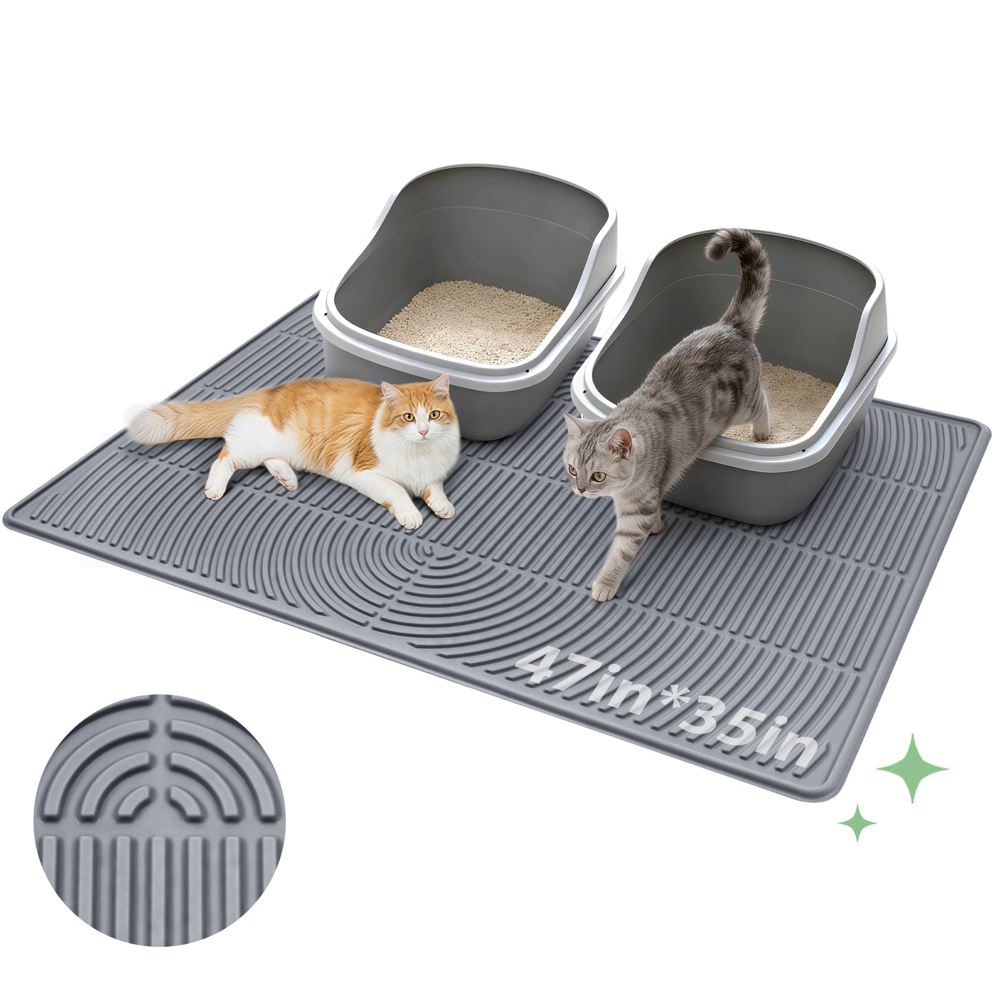 Cat Litter Box Mat
