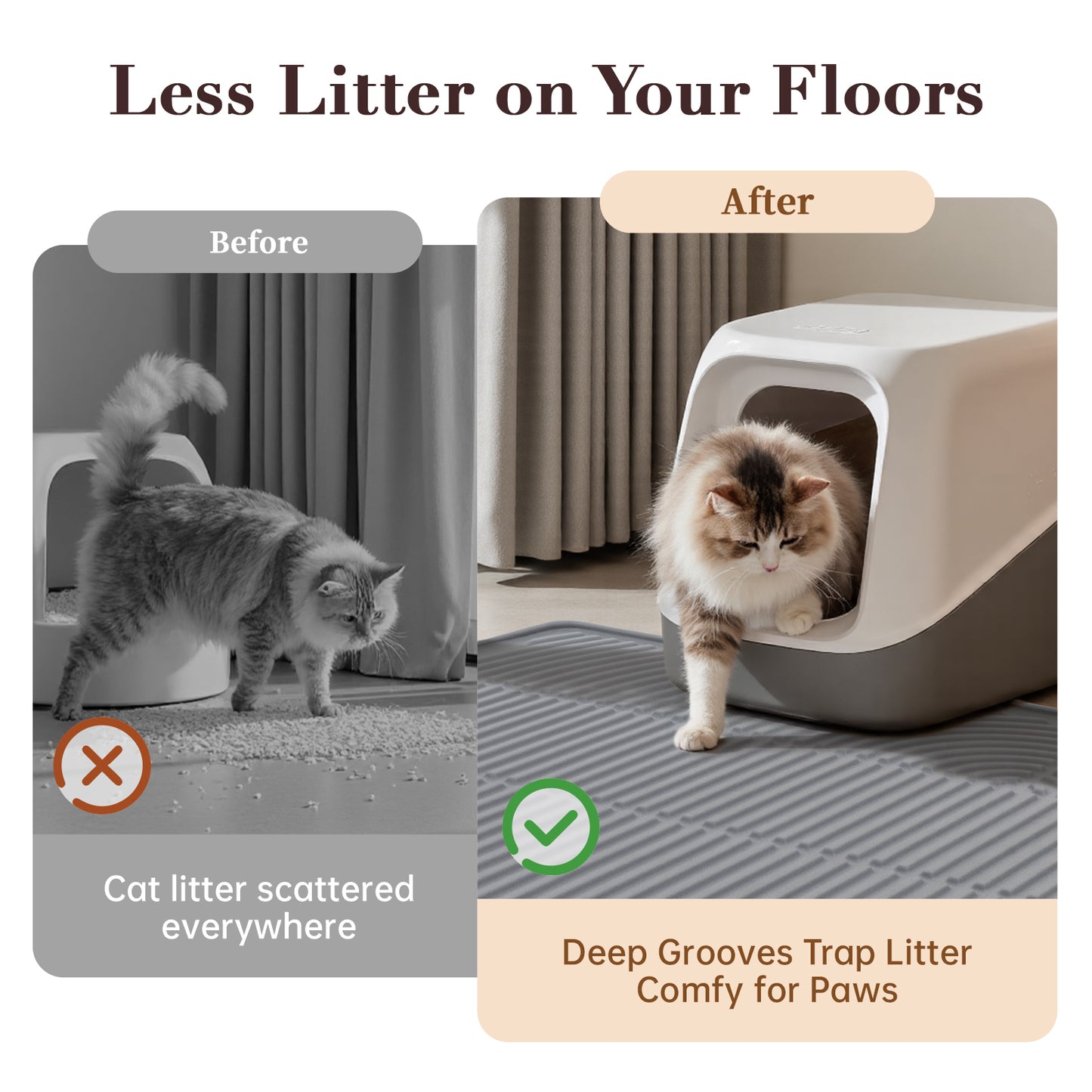 Cat Litter Box Mat