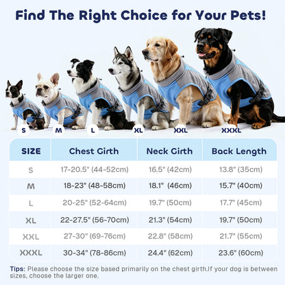 Evaporative Cooling Dog Vest