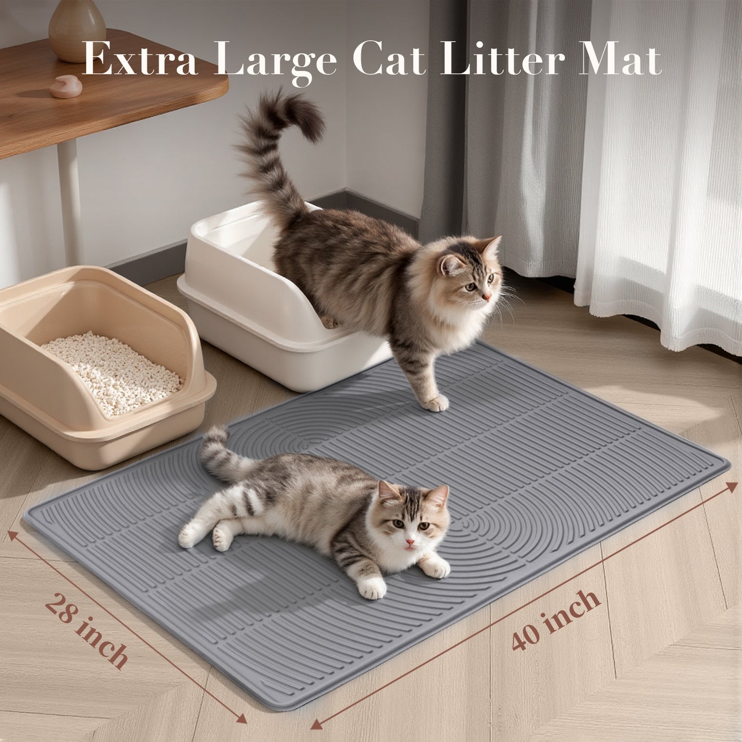 Cat Litter Box Mat