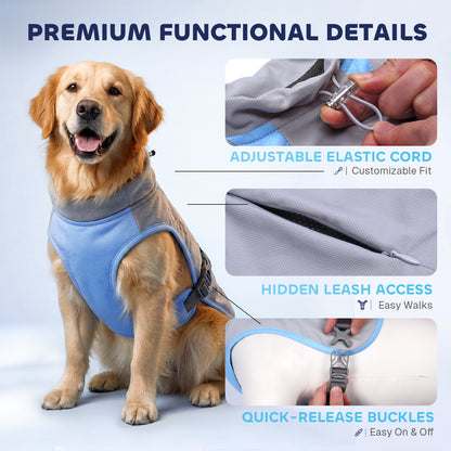 Evaporative Cooling Dog Vest