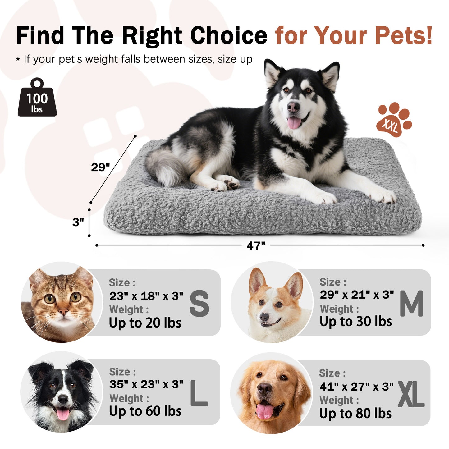 Thick Pet Bed Mattress