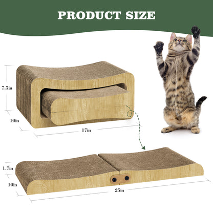 2 in 1 Cat Scratching Board