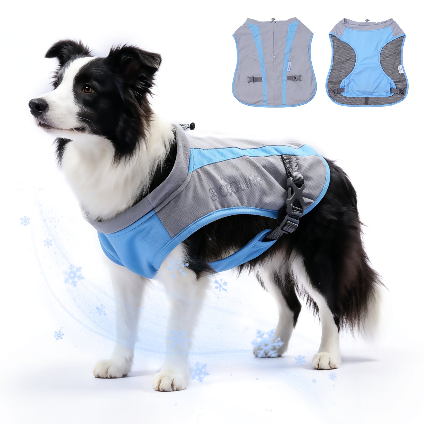 Evaporative Cooling Dog Vest
