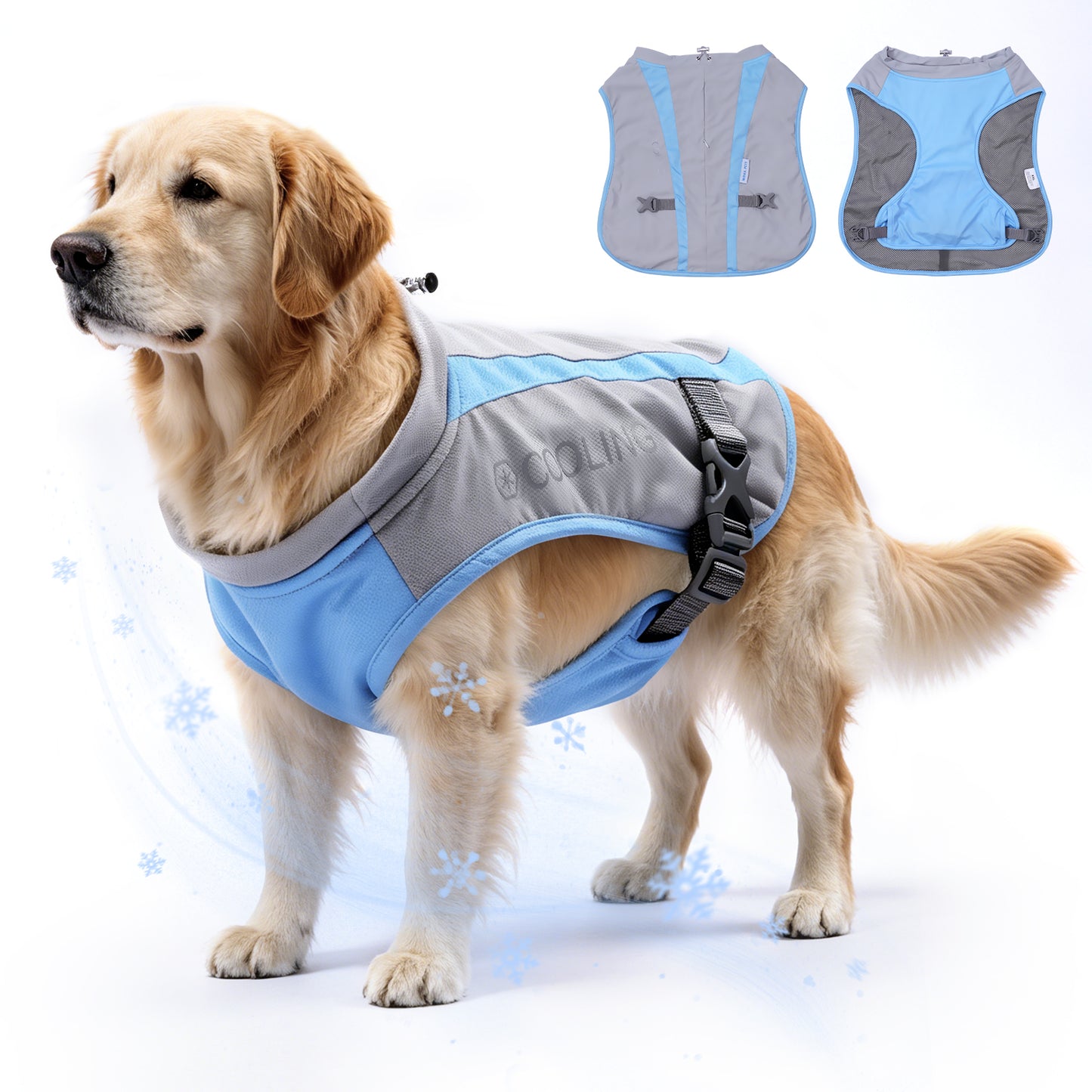 Evaporative Cooling Dog Vest